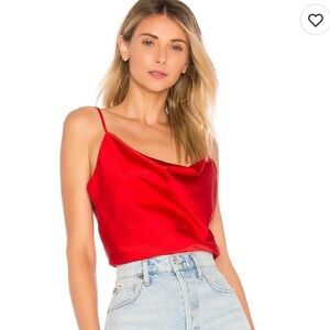 REVOLVE L’Academie cowl silk tank size XXS